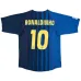 Barcelone RONALDINHO 2004/05 Maillot Extérieur Rétro - Bleu