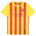 ​​Barcelona 2013/14 Retro Away Jersey - Red/Yellow​​