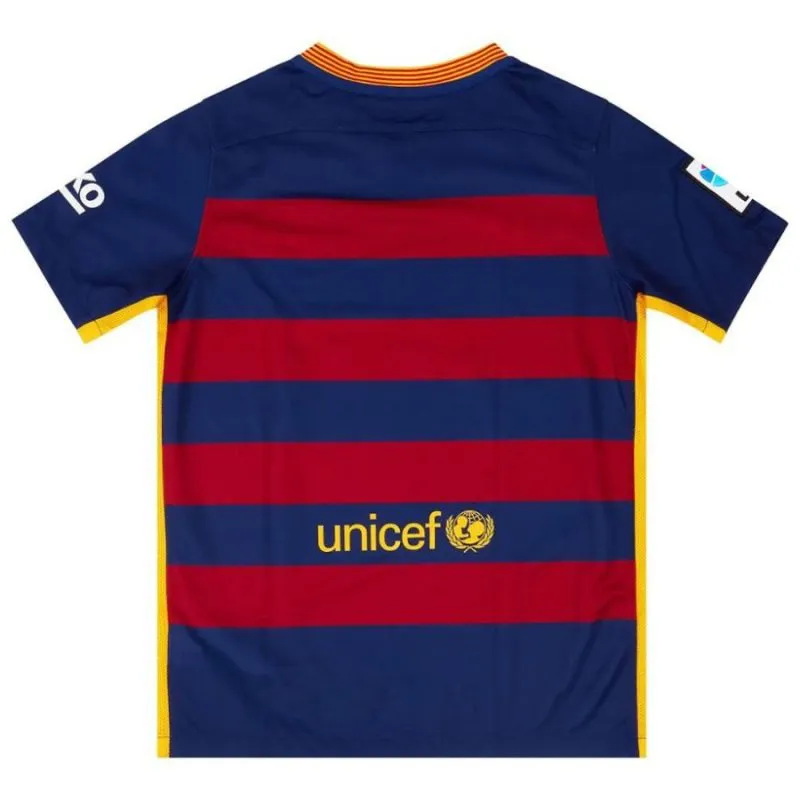 Barcelona 2015/16 Retro-Heimtrikot - Rot/Blau