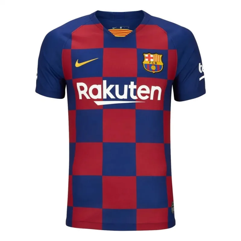 Barcelona 2019/20 Retro-Heimtrikot - Rot/Blau