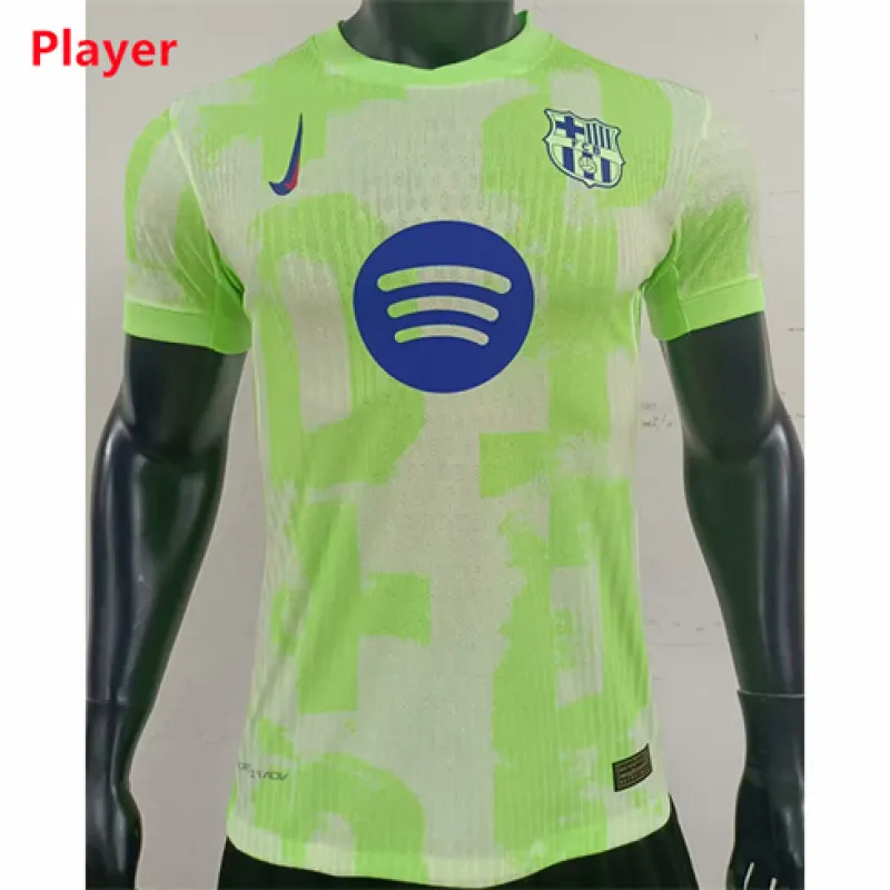 FC Barcelona Third Player Version Jersey 2024/25 - Green