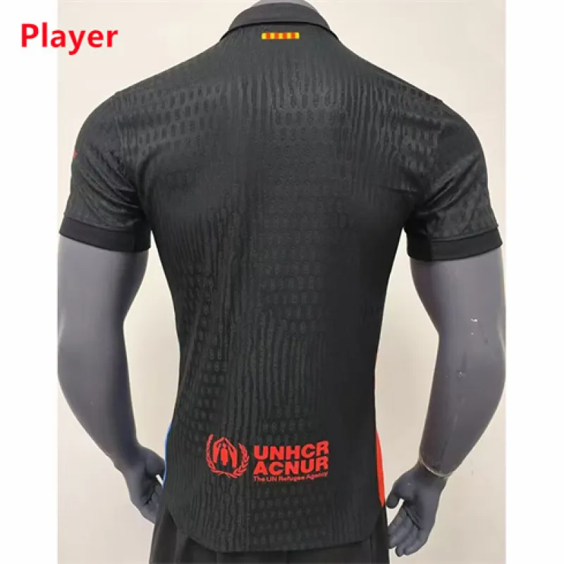 FC Barcelona Away Player Version Jersey 2024/25 - Black