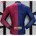 FC Barcelona Long Sleeve Home Player Version Jersey 2024/25 - Red/Blue