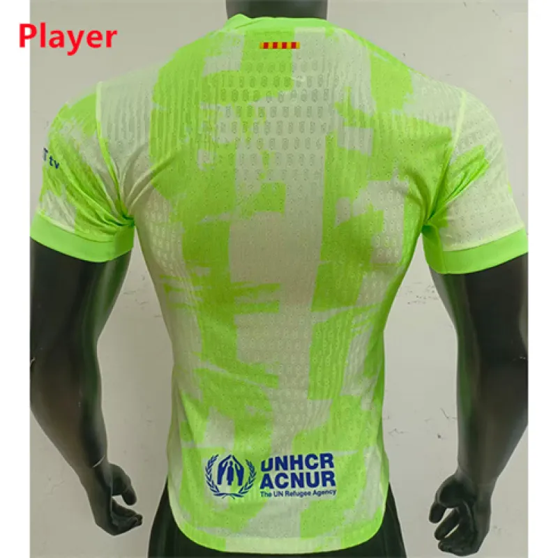 Tercer camisa especial del FC Barcelona 2024/25, versión de jugador - Verde