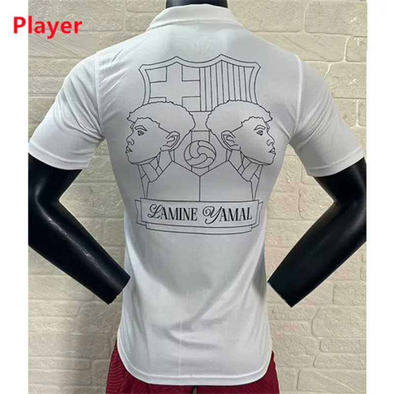 Maglia edizione speciale per i giocatori del FC Barcelona 2024/25 - Bianca
