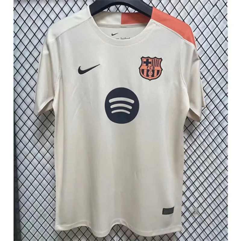 Maglia di allenamento del FC Barcelona 2024/25 - Beige