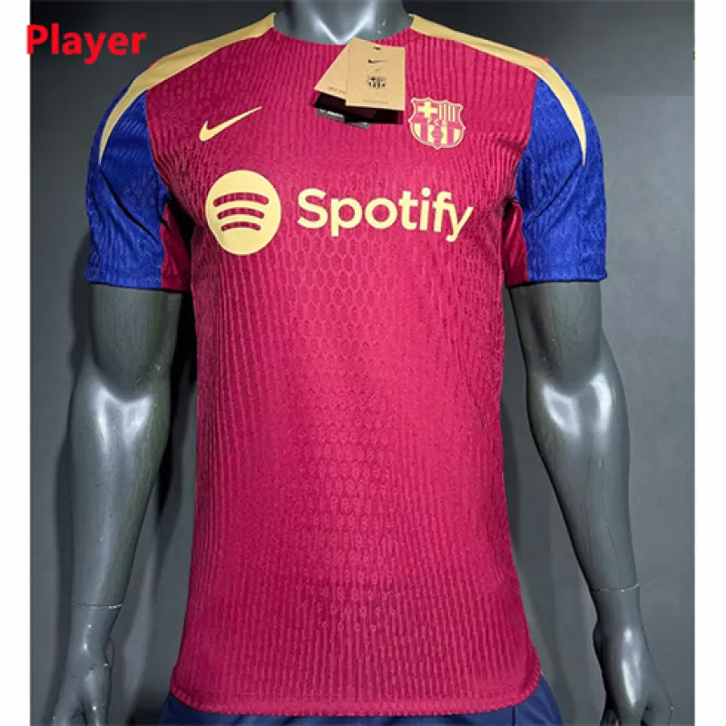 FC Barcelona Player Version Training Jersey 2024/25 - Red