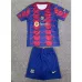 FC Barcelona Kids' Training Jersey + Shorts 2024/25 - Red/Blue
