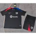 FC Barcelona Kinder Trainings-Trikot + Shorts 2024/25 - Schwarz