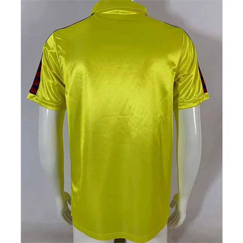 FC Barcelona Retro Jersey 1982 - 84 Away - Yellow