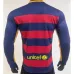 Maglia retrò a maniche lunghe del FC Barcelona 2015/16  campo casa - Rosso/Azzurro
