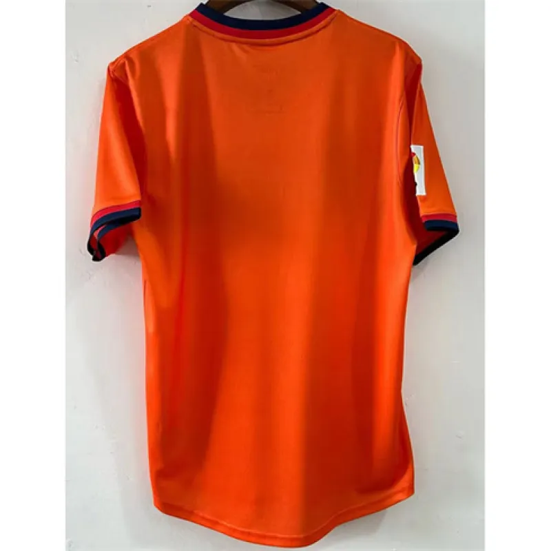 Maglia retrò del FC Barcelona 1999 trasferta - Arancione