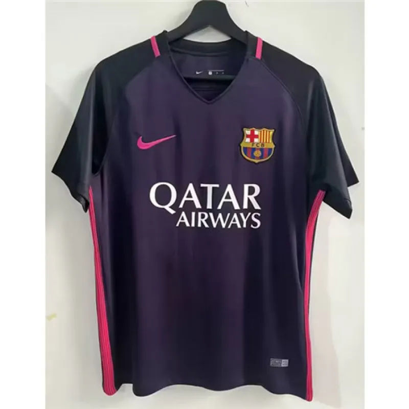 FC Barcelona Retro Jersey 2016/17 Away - Purple