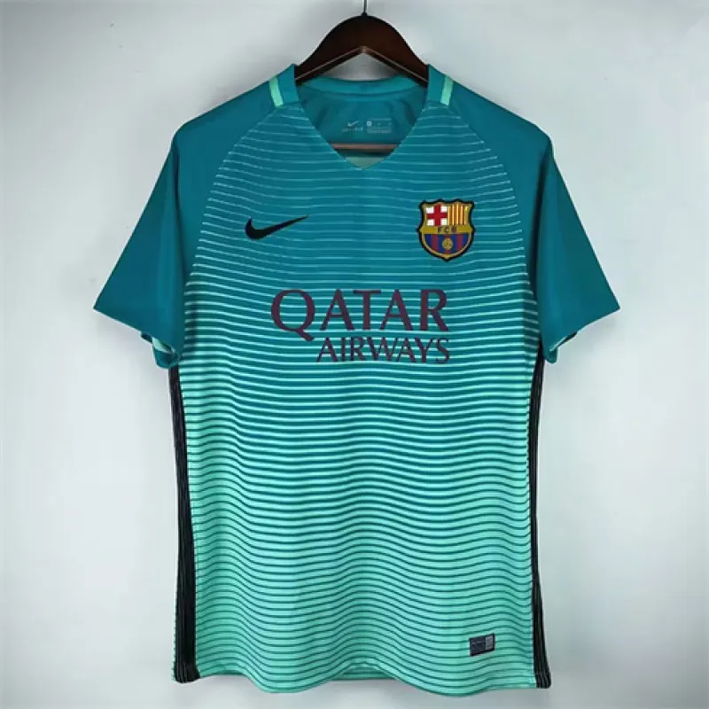 Terza maglia retrò del FC Barcelona 2016/17 - Ciano