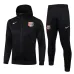 FC Barcelona Kapuzen-Sportjacke 2024/25 - Schwarz