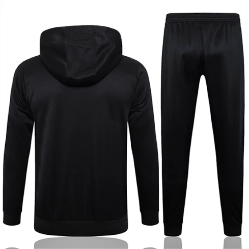 FC Barcelona Kapuzen-Sportjacke 2024/25 - Schwarz