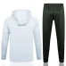 FC Barcelona Hooded Sports Jacket 2024/25 - Light Grey