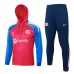 FC Barcelona Hooded Sportswear 2024/25 - Red