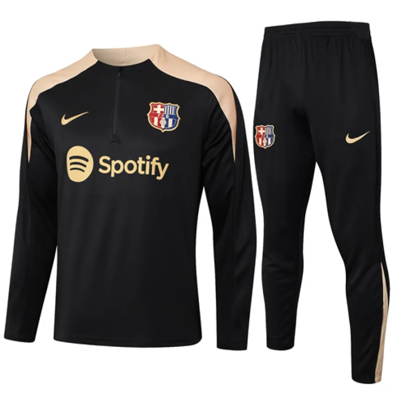 Abbigliamento sportivo per bambini del FC Barcelona 2024/25 - Nero