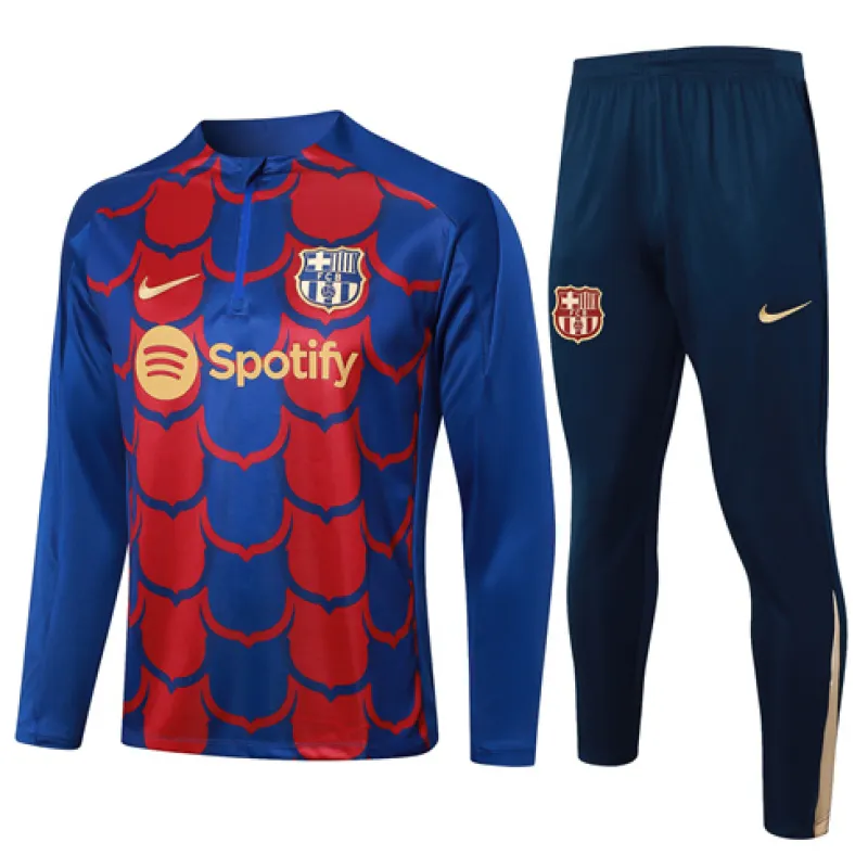 FC Barcelona Children's Sportswear 2024/25 - Red/Blue