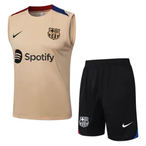 FC Barcelona Shorts and Vest Set for 2024/25 - Yellow