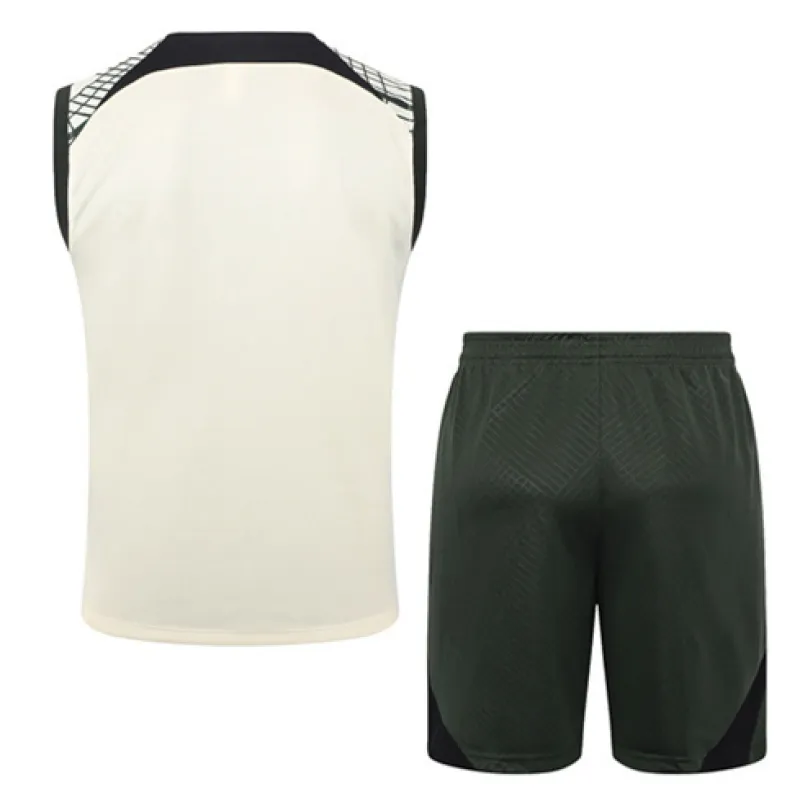 Set di shorts e gilet del FC Barcelona 2024/25 - Albicocca