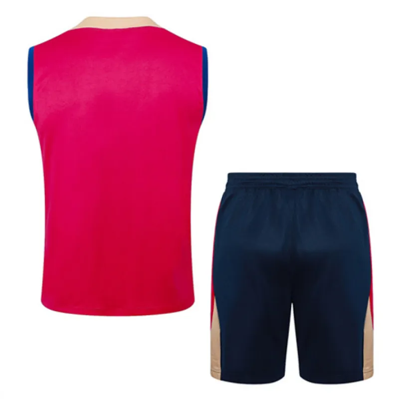 Set di shorts e gilet del FC Barcelona 2024/25 - Rosa
