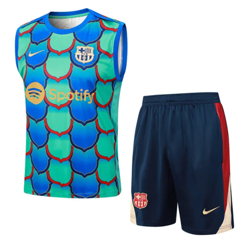 FC Barcelona Shorts and Vest Set 2024/25 - Green