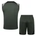 Conjunto de pantalones cortos y chaleco del FC Barcelona 2024/25 - Verde