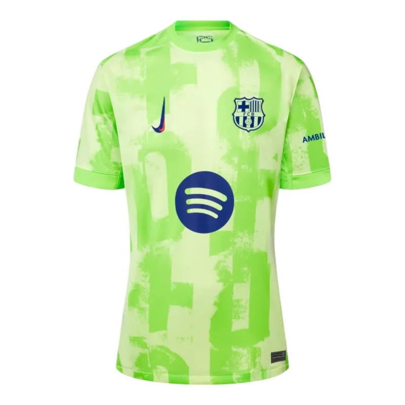 FC Barcelona Kids' Third Jersey Set 2024-25 - Green