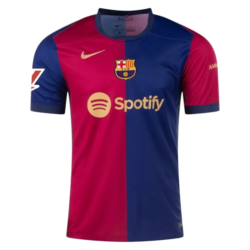 Lewandowski Set di maglia per bambini di casa di FC Barcelona 2024-25 - Blu/Rosso