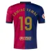 Lamine Yamal FC Barcelona 2024-25 Home Kids' Jersey Set - Blue/Red