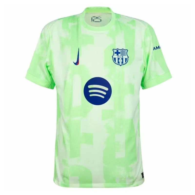 Lamine Yamal FC Barcelona 2024 - 25 Third Kids' Kit - Green