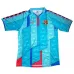 Maglia retro di Ronaldo per il Barcelona, trasferta 1996/97 - Azzurro