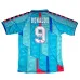Maglia retro di Ronaldo per il Barcelona, trasferta 1996/97 - Azzurro