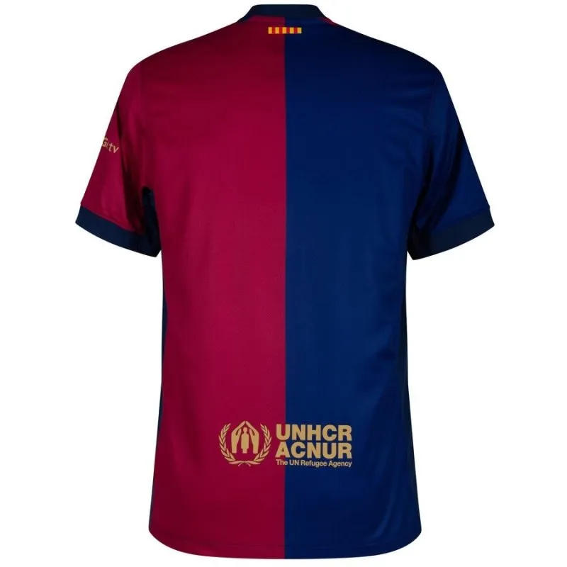 Maglia di casa del FC Barcelona 2024/25 con nuovo sponsor - Rosso/Blu