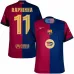 Maglia di casa del FC Barcelona RAPHINHA 2024/25 con nuovo sponsor - Rosso/Blu