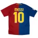 Maglia retro di Messi per il Barcelona, casa 2008/09- Rosso/Azzurro