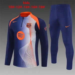 Barcelona 2025/26 Kids Sports Set blue