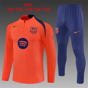 Barcelona 2025/26 Kids Sports Set orange