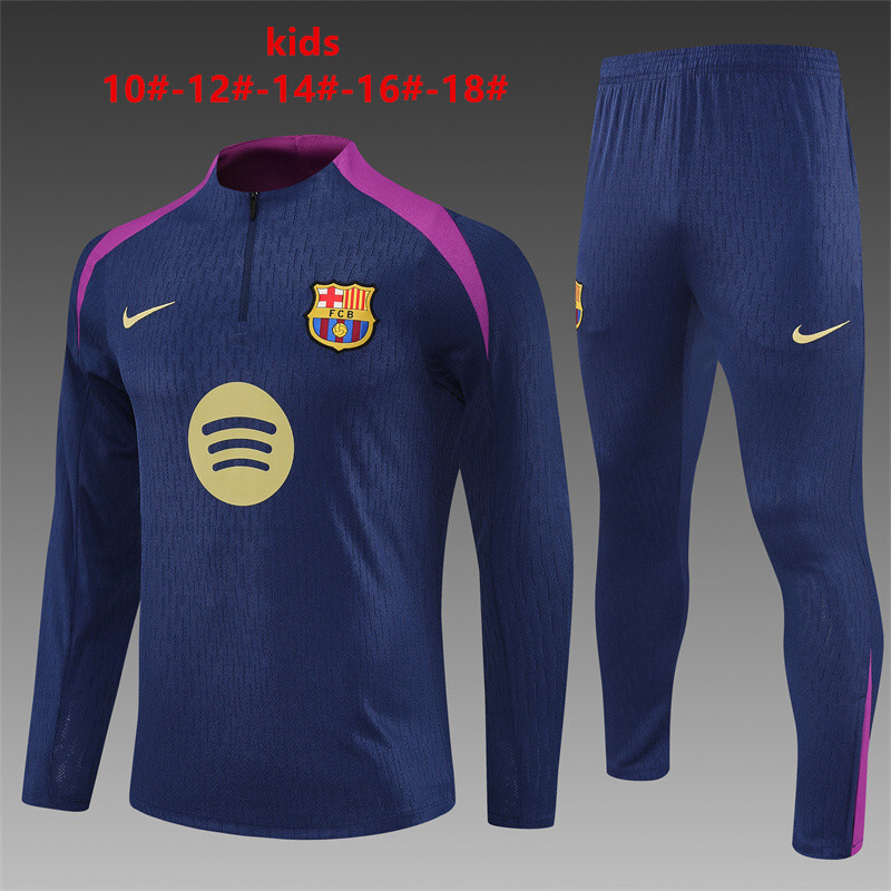 Barcelona 2025/26 Kids Sports Set blue