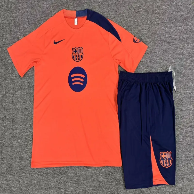 Barcelona 2025/26 Kids Training Set orange