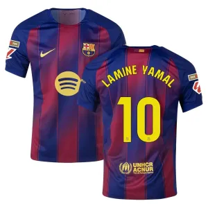 Barcelona YAMAL 2025/26 Home Kids' Jersey - Red/Blue