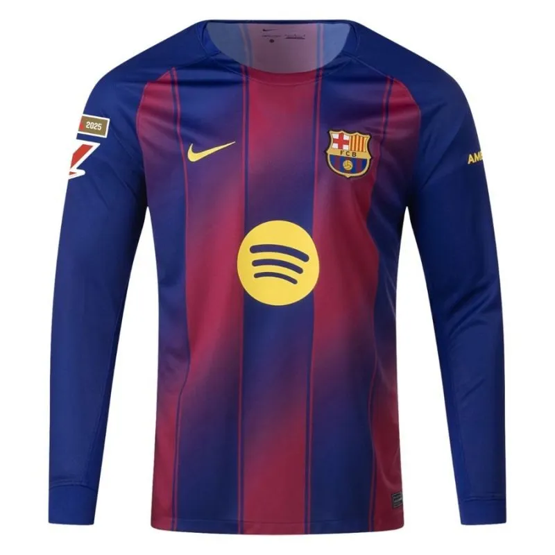 Barcelona Home Long Sleeve Jersey 2025/26 YAMAL