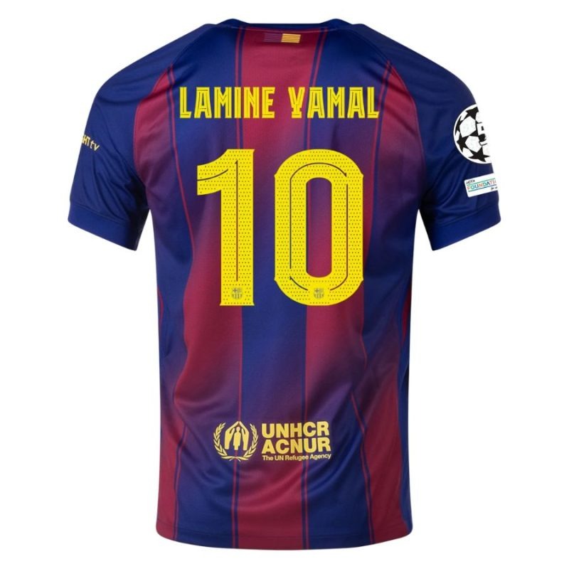 Barcelona YAMAL 2025/26 Home UCL Jersey