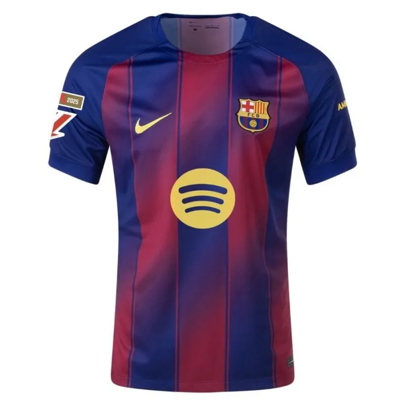 Barcelona PEDRI 2025/26 Home Kids' Jersey - Red/Blue