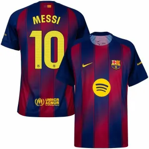 Barcelona 2025/26 MESSI Home Jersey