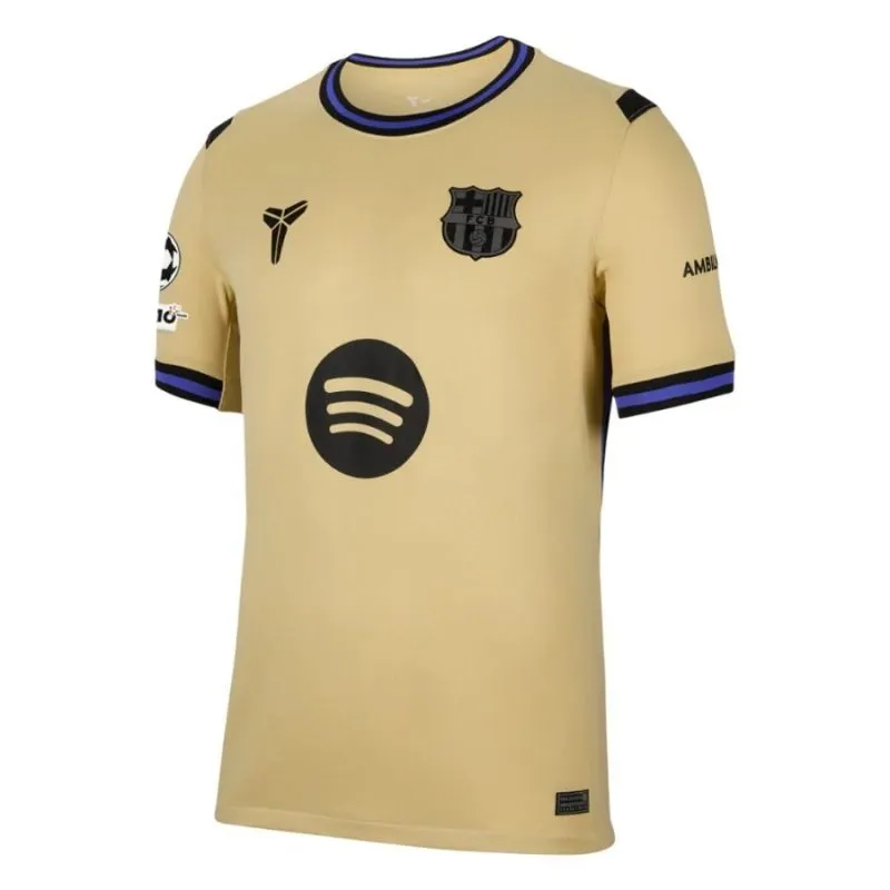 Barcelona RASHFORD UCL 2025/26 Away Jersey - Beige