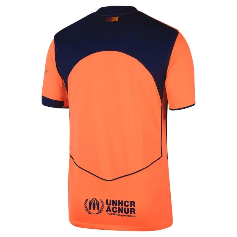 Set terza maglia bambini Barcellona 2025/26 - Arancione