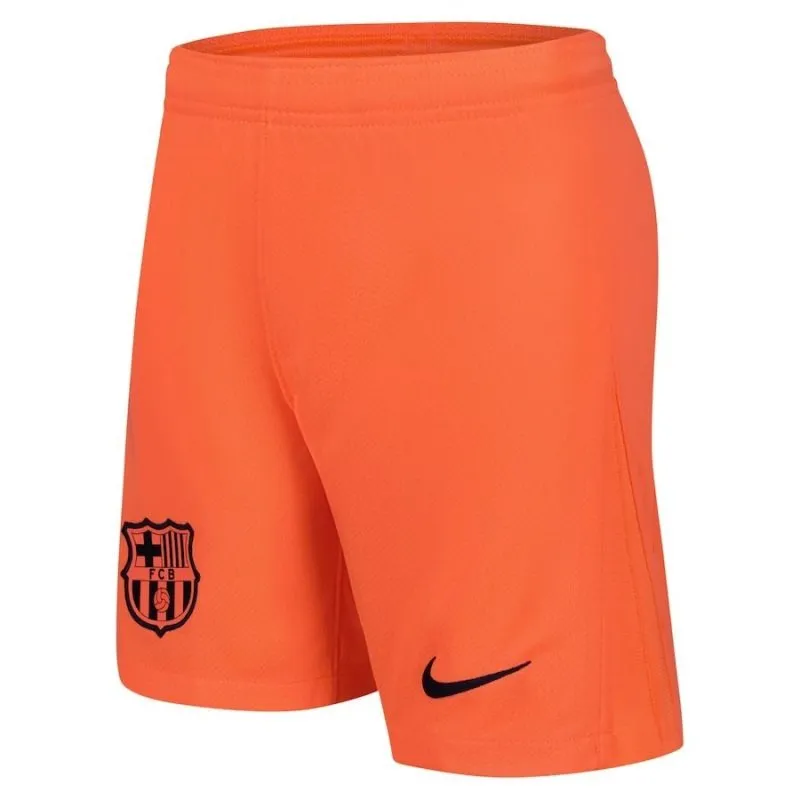 Set terza maglia bambini Barcellona 2025/26 - Arancione